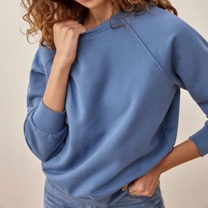 Reformation Rio Sweatshirt in Morning Glory
